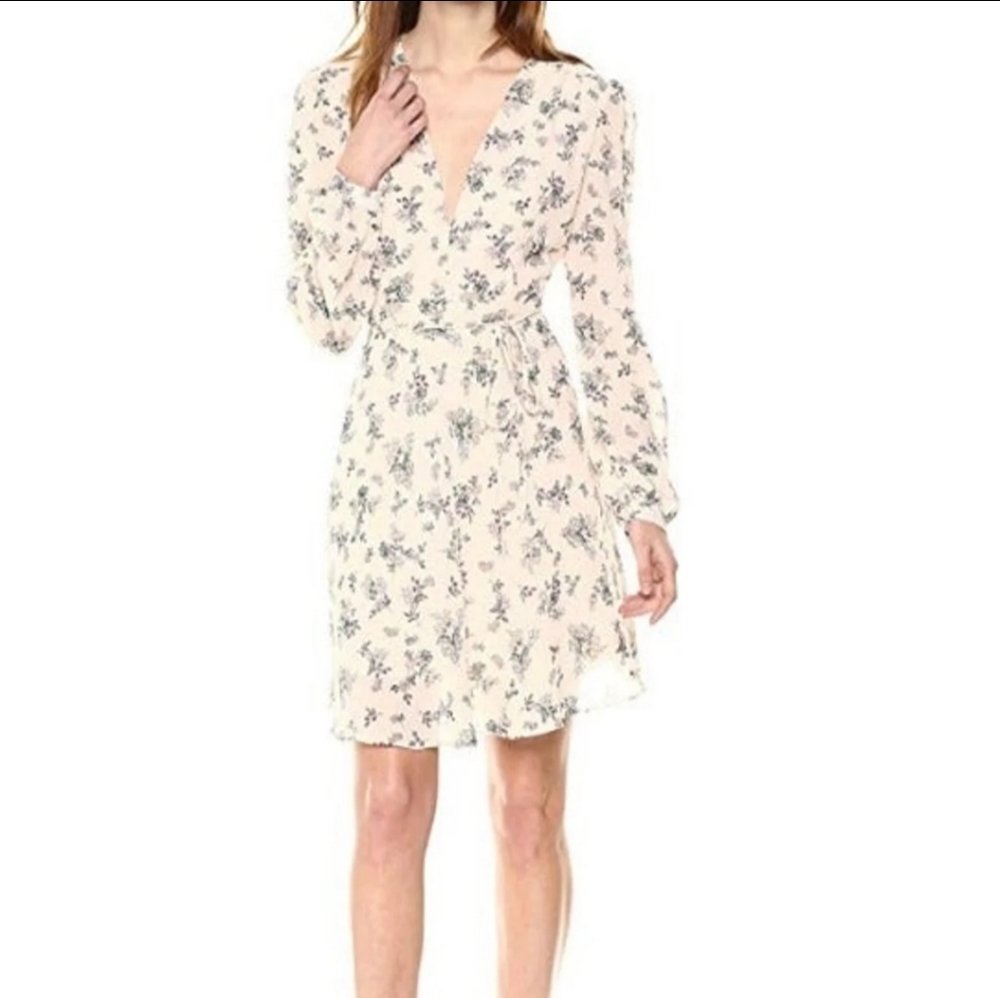 Glamorous Women's V-Neck Longsleeve Dress